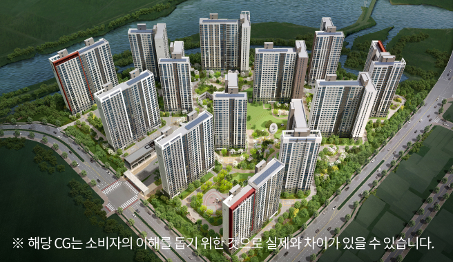 김해 신문 센트럴 아이파크 조감도